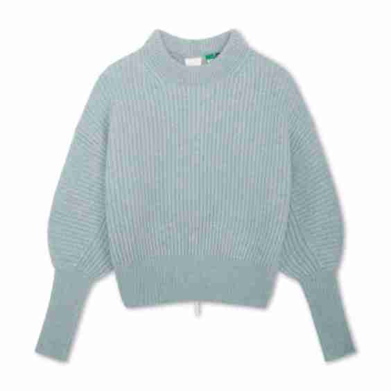 Chunky Crewneck Cashmere Sweater