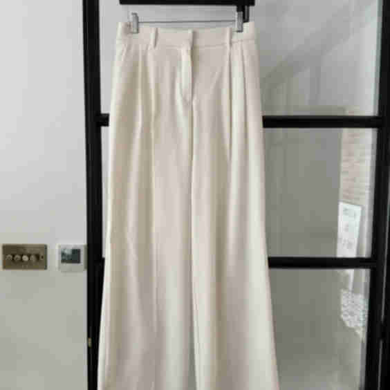 Off White Relaxed Trousers