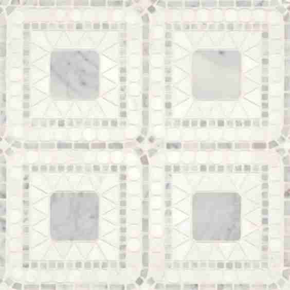 Atrium Honed Marble Blend Mosaic Tile