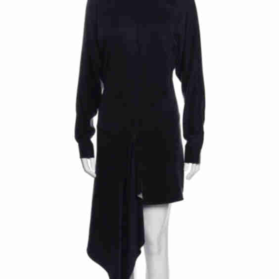 Crew Neck Long Dress