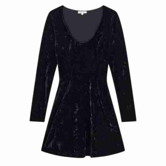 Sweet Jane Crushed Mini Dress