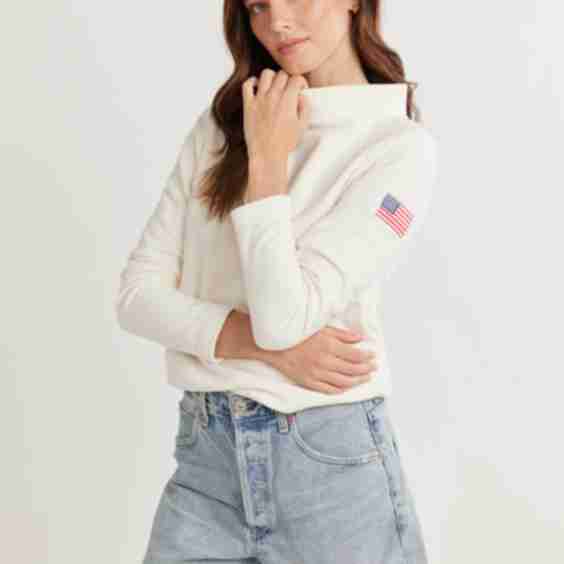 Terry Fleece Brighton Boatneck