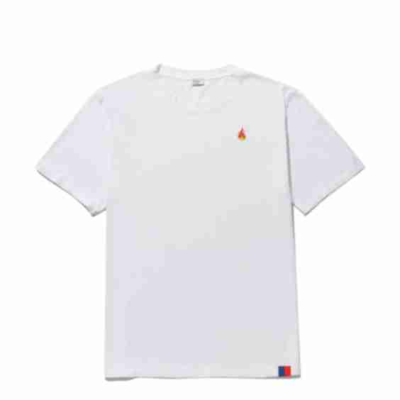 The Archie Tee - White Monogram