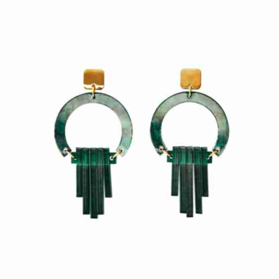 Art Deco Chandelier Earrings