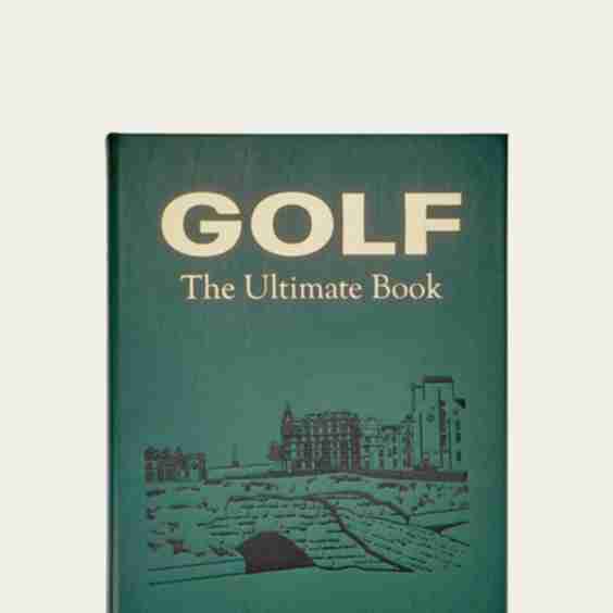 "Ultimate Golf" Personalizable Leather Bound Book