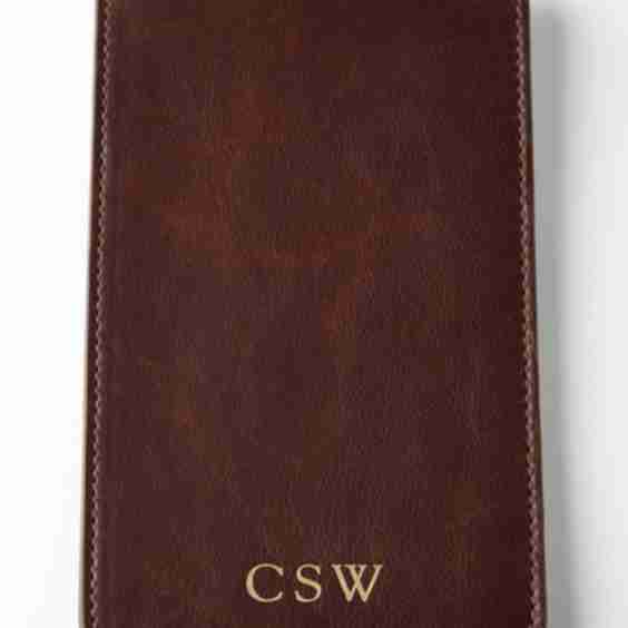 Personalized Golf Yardage Book Cover
