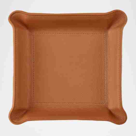 Men's Leather Catchall Tray