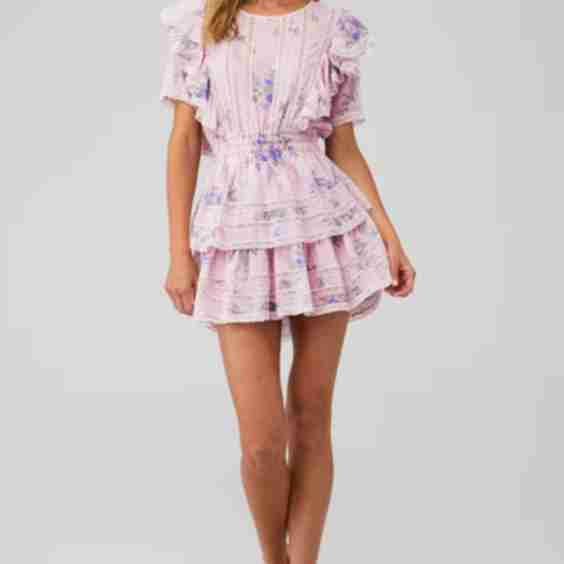 Natasha Heritage Mini Dress