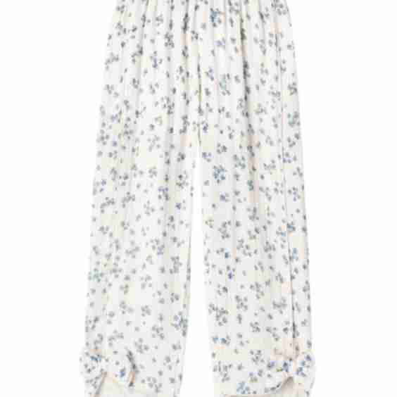 Mioblu floral cotton pants