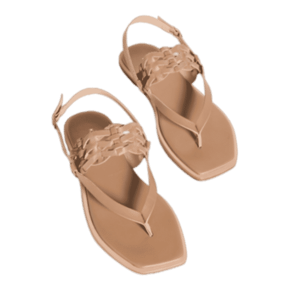 Meru Thong Sandals with Ankle Strap