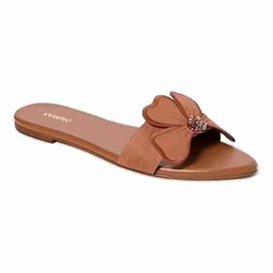 Bliss by Lun Flower Applique Sandals