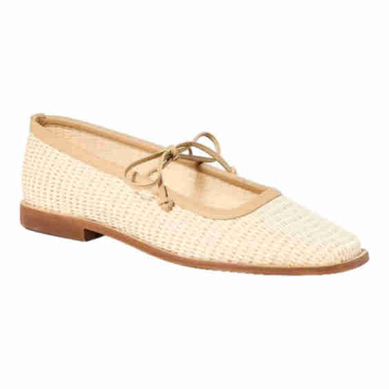 Lexie Basketweave Ballerina Flats