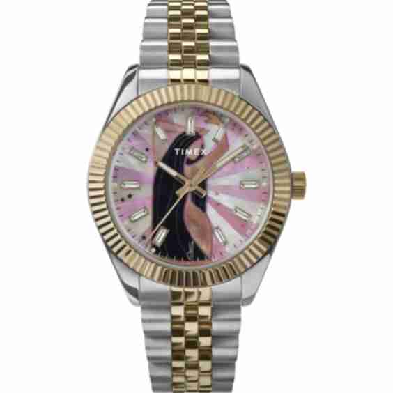 Timex x JA Legacy Musings Watch Pink Mother of Pearl