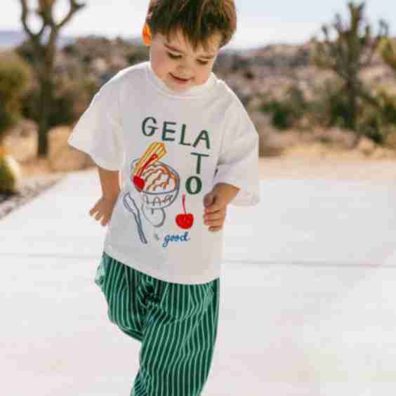 Oversized Graphic Tee - Gelato