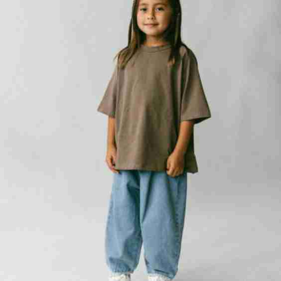 Baggy Tee Vintage Brown