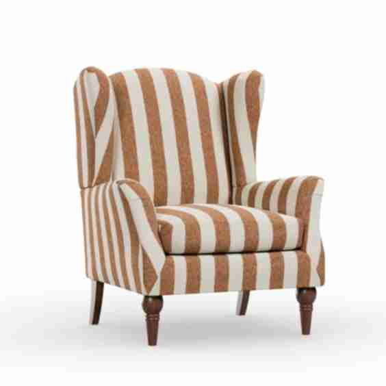 Charnwood Striped Boucle Occasional Armchair