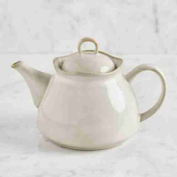 Amalfi White Tea Pot