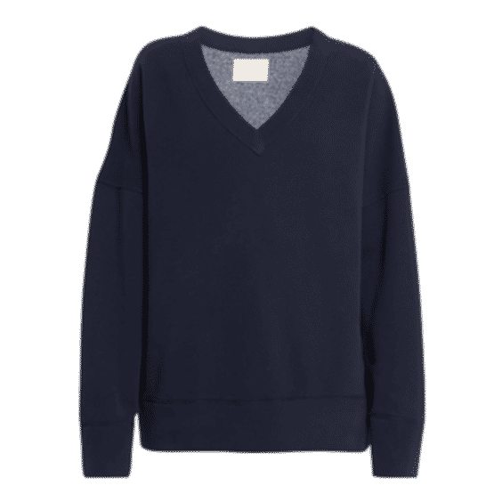 Ronan Relaxed V-Neck Pullover