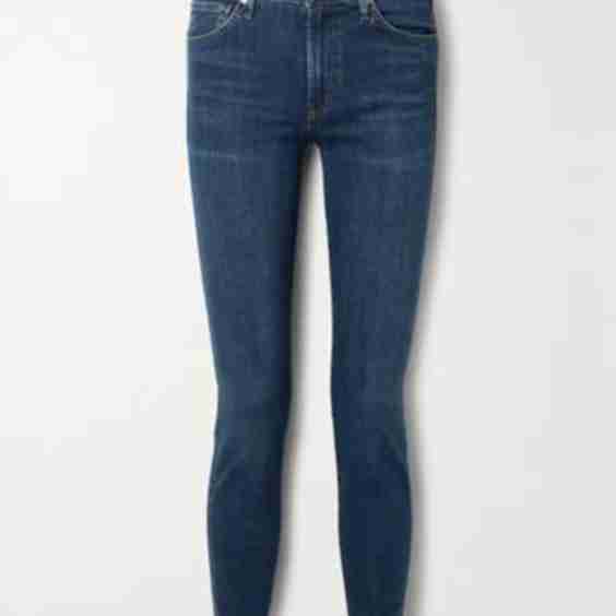 Skyla Mid-Rise Slim-Leg Jeans