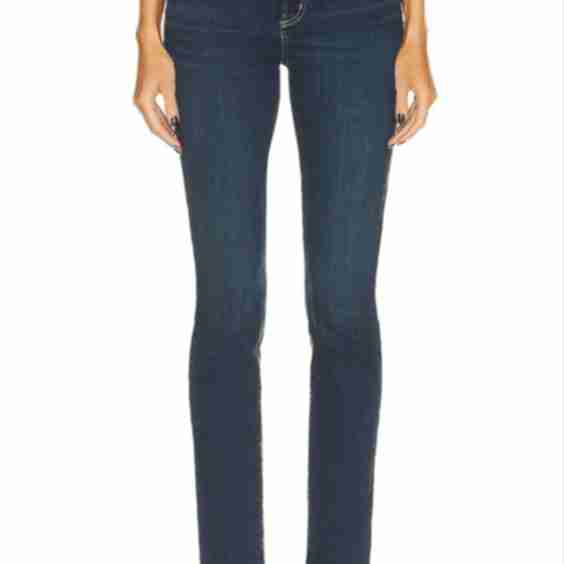 Olivia High-Rise Slim-Leg Jeans