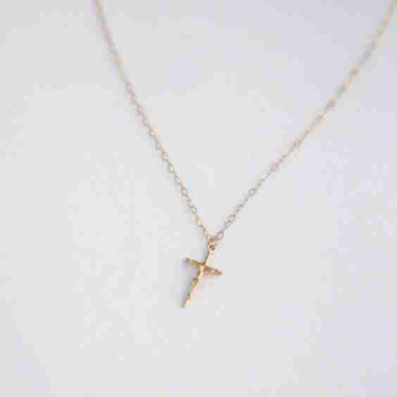 Dainty Crucifix Necklace