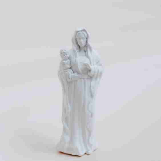 Madonna And Child Statue