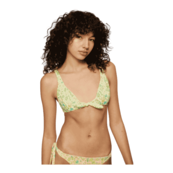 Daisy Tie Front Top