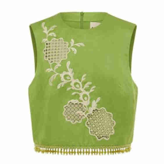 Luisa Embroidered Top