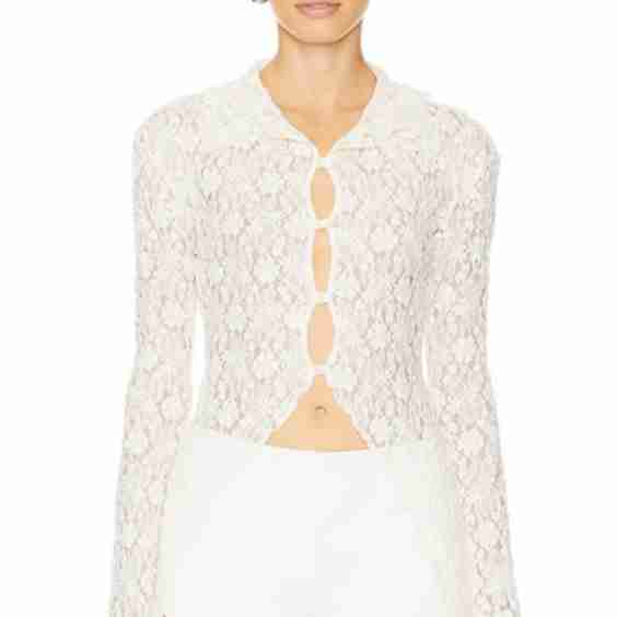 Lace Buttoned Blouse