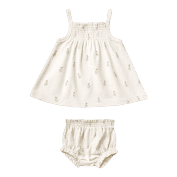Smocked Tank + Bloomer Set
