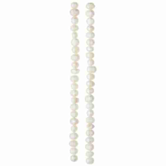 Pearl Rondelle Beads 8 Mm