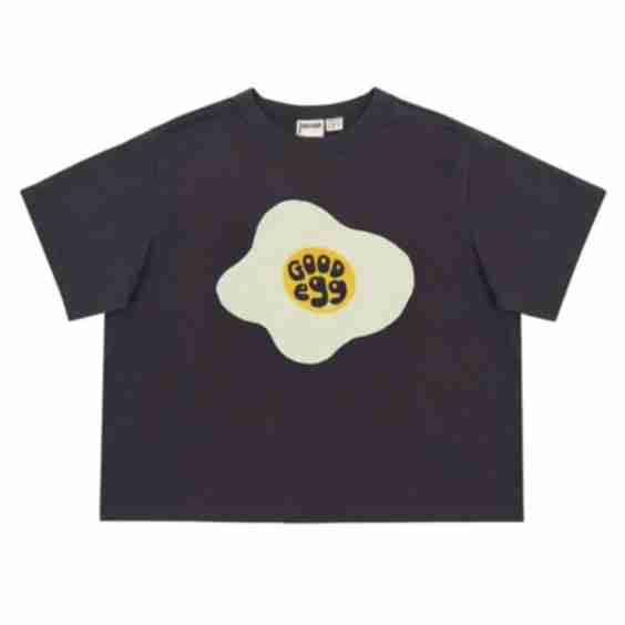 Oeuf Good Egg Boxy Fit Slogan Tee