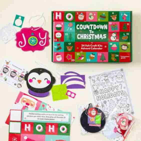 DIY Ornament Advent Calendar