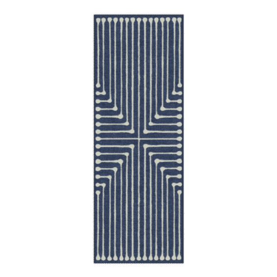 Inkdrop Lapis Rug