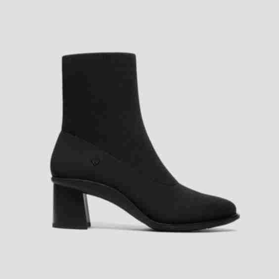 Almond-Toe Running Heel Boots (Amanda)