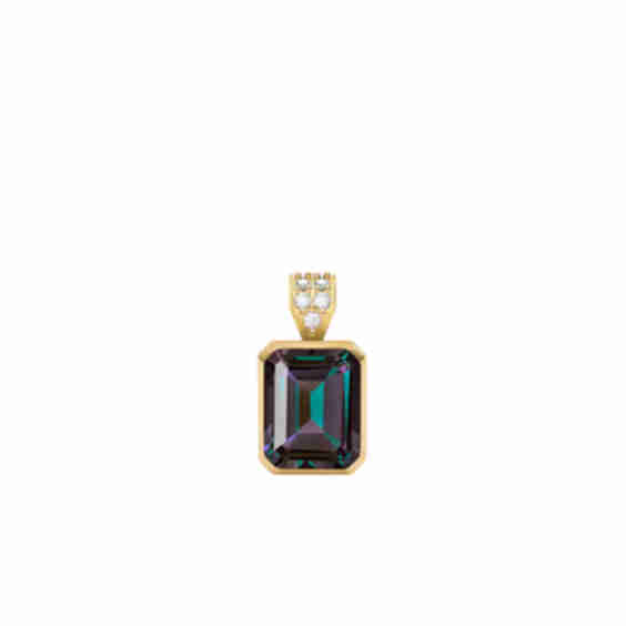 Warren Pendant With Diamond Bale