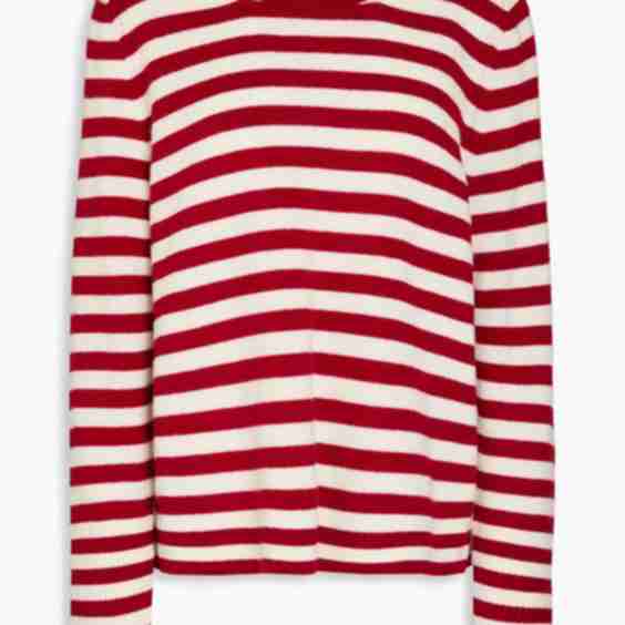Striped Wool And Cashmere-Blend Sweater