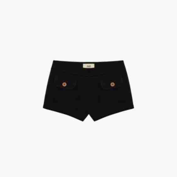 Button Mini Shorts