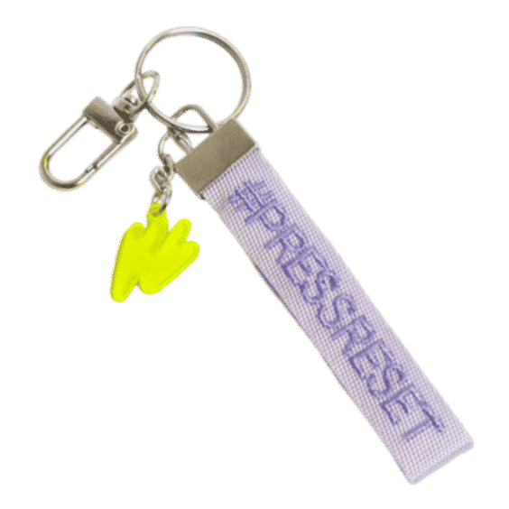 #pressreset Keychain