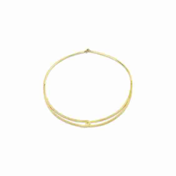 18k Yellow Gold Wisdom Knot Necklace
