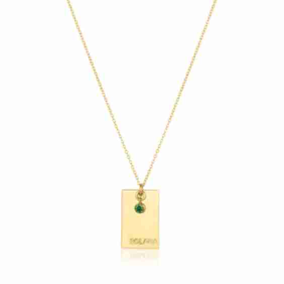 Goldie Birthstone Necklace
