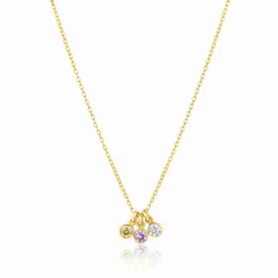 Multi Birthstone Necklace