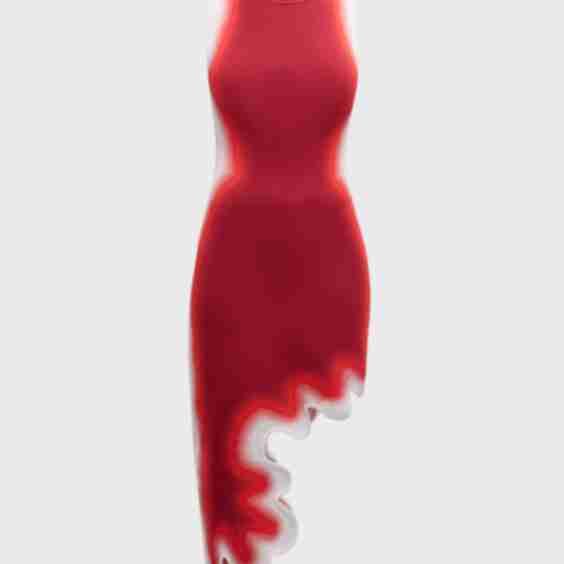 Brooklyn Wavy Sleeveless Bodycon Midi Dress