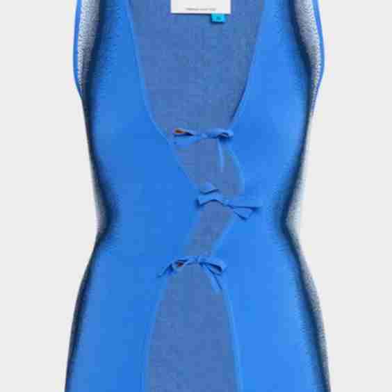 Nova Tie-Front Knit Vest