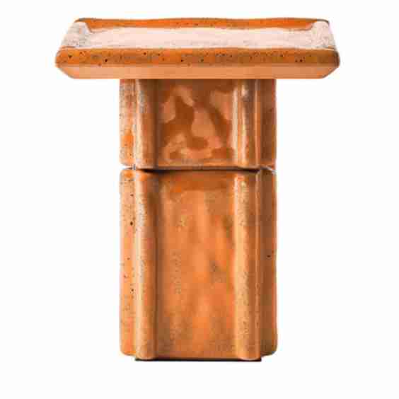 Riva Orange Side Table By Patricia Urquiola