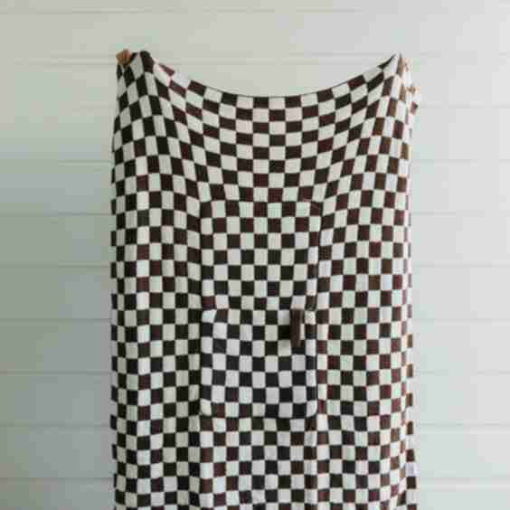 Brown Check Quillow (50*60)