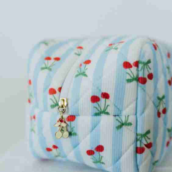 Cherry Cosmetic Bag