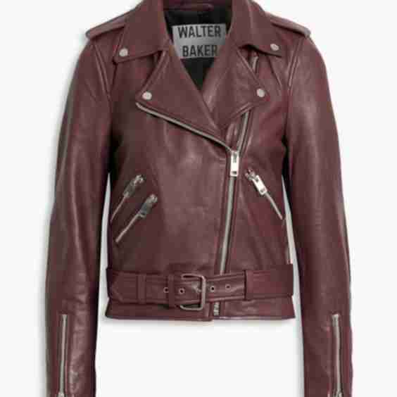 Leather Biker Jacket 