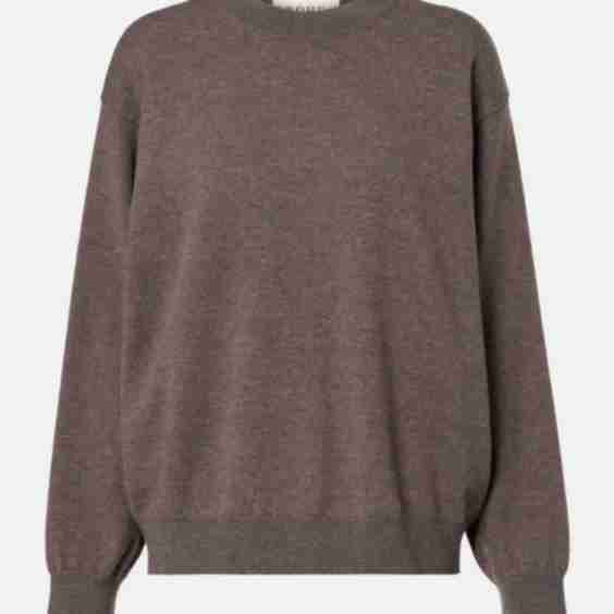 Wool and Cashmere-Blend Sweater