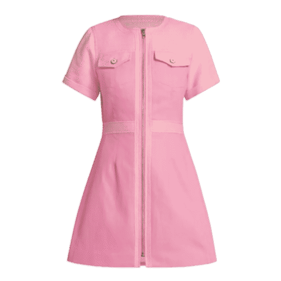 Layla Denim Zip Minidress